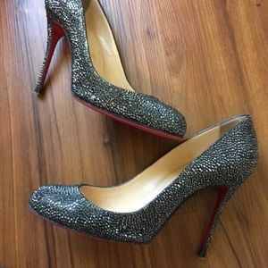 Christian Louboutin Strass Fifi Pumps $3995